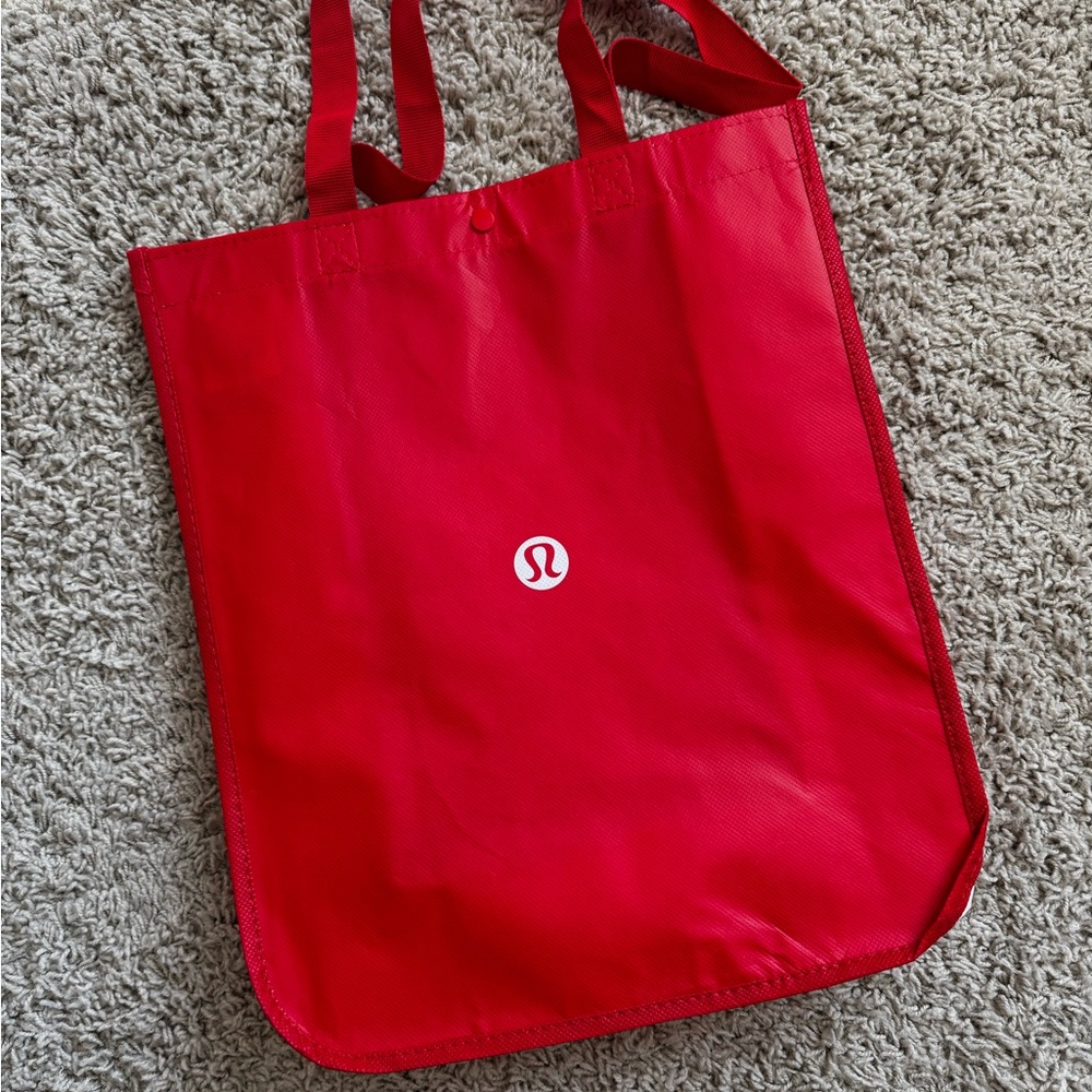 lululemon athletica Red Tote Bag